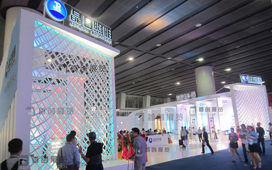 晶日照明 廣交會(huì)展位設(shè)計(jì)(圖1)