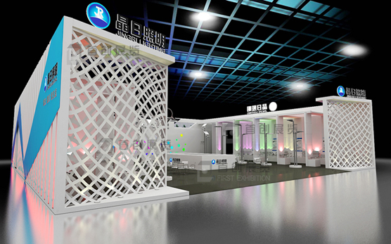 晶日照明 廣交會(huì)展位設(shè)計(jì)(圖2)