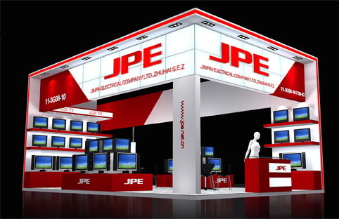 金品電器 展臺搭建設計(圖1)