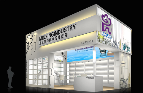 會展特裝展位設(shè)計 北京民興(圖1)