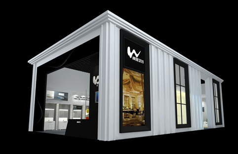 威珀衛(wèi)浴 展位設(shè)計(jì)特裝(圖1) 威珀衛(wèi)浴 展位設(shè)計(jì)特裝(圖1)