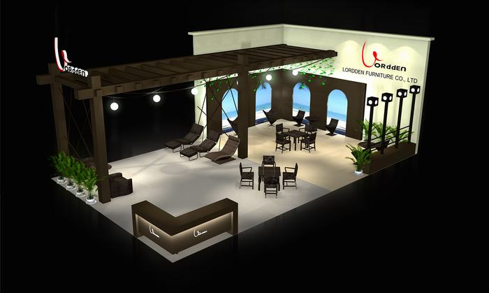 龍之藤 廣交會展位設(shè)計(jì)(圖1)