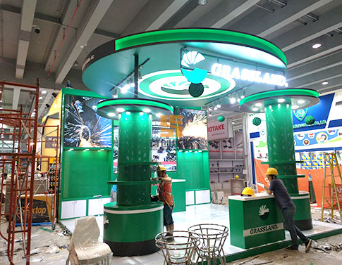 雙羊砂輪制造 廣交會展覽設(shè)計(jì)